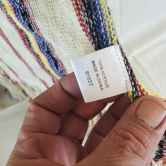 Jodifl Cardigan Fringe Sweater Size S/M - Picture 3 of 6